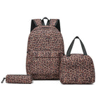 Leopard Print Backpack Set, Backpack with Cooler Bag and Pencil Case – image 18