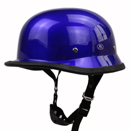 Classic Street Motorcycle Helmet with Air Vents, Biker Helmet – image 6