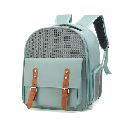 Pet Backpack Carrier with Breathable Oxford Cloth | 45L Capacity for Comfortable Pet Travel