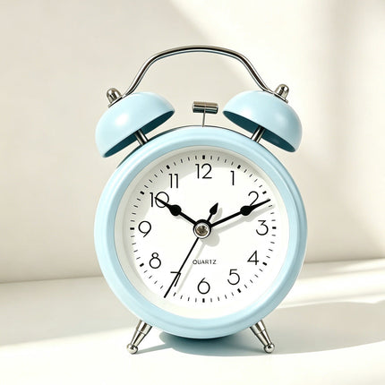 Retro Alarm Clock, Analog Alarm Clock with Large Dial