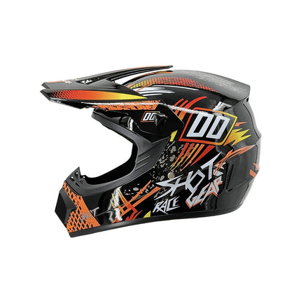 Dirt Bike Helmet, Full Face Motorcycle Helmet with Visor – image 20