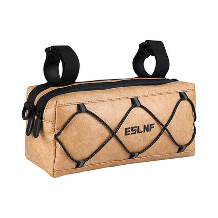 Bicycle Bag with Quick Release Straps, Reflective Top Tube Bag