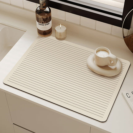 Silicone Dish Drying Mat for Kitchen Counter, Non Slip Mat for Countertop Protection – image 5