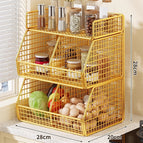 Gold - 3-Tier (Double Column) / nan