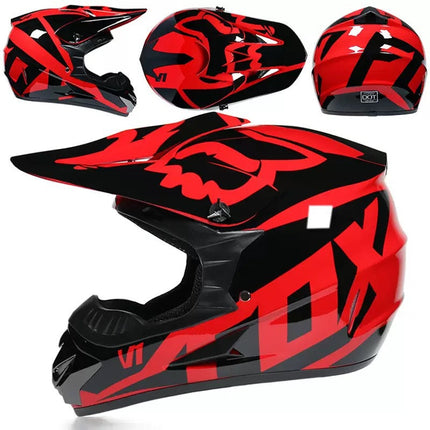 Dirt Bike Helmet, Motocross Helmet with Reinforced Chin Guard for Off Road – image 25