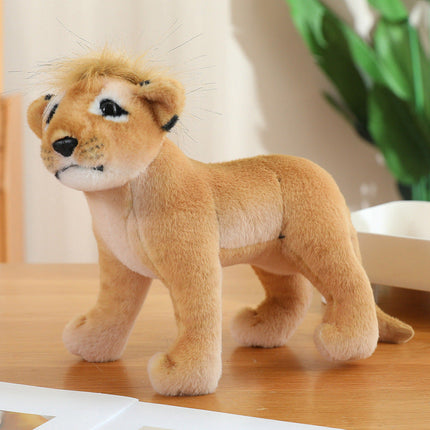 Big Cat Plush Toy, Standing Faux Fur Stuffed Cat for Kids and Animal Lovers – image 6