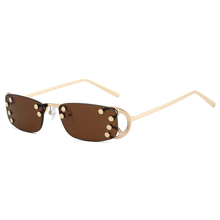 Rectangular Sunglasses for Women, Luxury Shades for Women with UV Protection