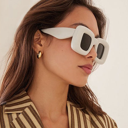Rectangular Sunglasses for Women, Lightweight Fashion Eyewear for Women