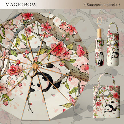 UV Umbrella with Floral Design – image 7