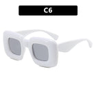 Rectangular Sunglasses for Women, UV Protection Sunglasses with Wide Frame – image 7