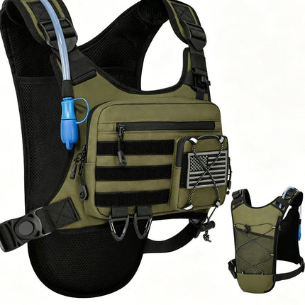 Hiking Backpack with Water Bladder, Hydration Pack with Drinking Tube – image 2