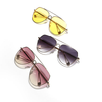 Aviator Sunglasses for Women, Polarized Sunglasses with UV Protection, Metal Sunglasses, Womens Shades for Beach