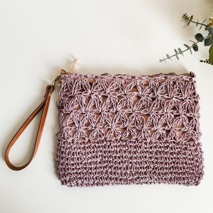 Clutch Purses for Women, Macrame Handbag with Handle for Evening and Wedding – image 6