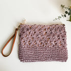 Clutch Purses for Women, Macrame Handbag with Handle for Evening and Wedding – image 6