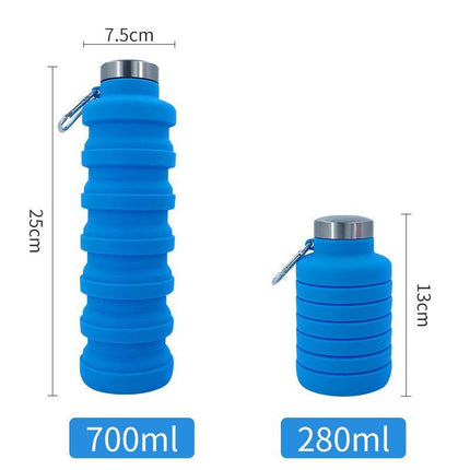 Collapsible Water Bottle for Women, Silicone Reusable Water Bottle – image 8