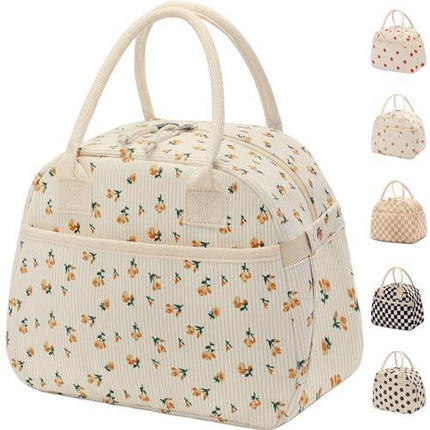Womens Lunch Bag Insulated, Small Insulated Bag with Carry Handles, Cute Cooler Bag for Work and School – image 13