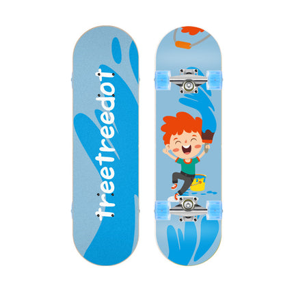 Skateboard for Beginners with Unicorn Design, Cruiser Skateboard for Girls – image 7