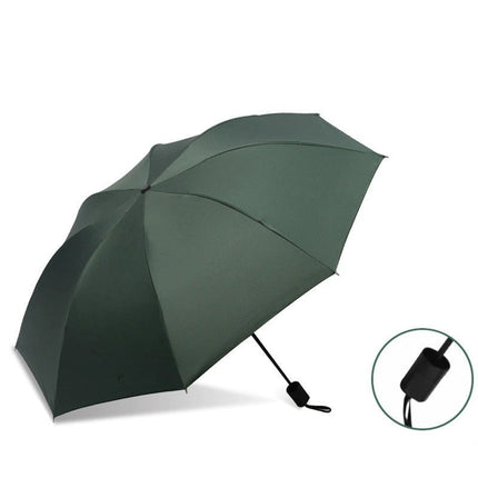 UV Umbrella for Sun and Rain, Folding Compact Umbrella for Travel, Sun Umbrella Parasol with UV Protection for 2 People