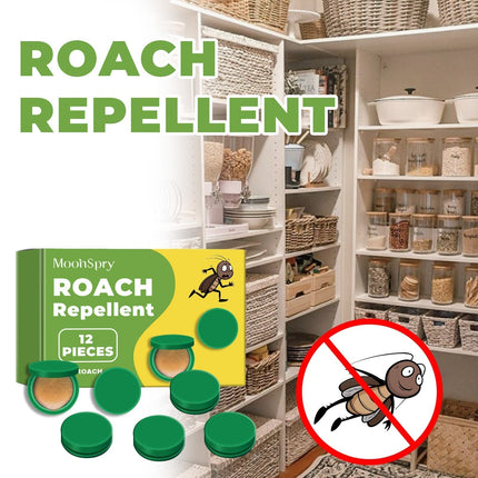 Roach Bait Discs, Indoor Cockroach Bait Station with Boric Acid, Roach Killer for Kitchen, Cockroach Control for Home