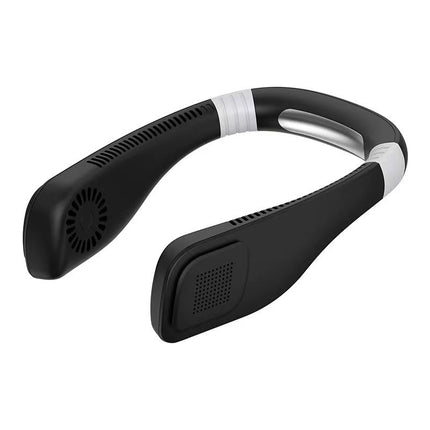 Neck Fan with Bluetooth Speaker, Rechargeable Portable Fan with Multiple Speeds – image 4