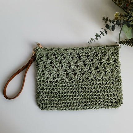Clutch Purses for Women, Handmade Woven Clutch Bag – image 11