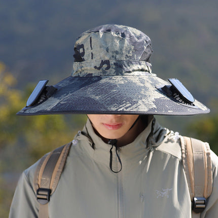 Sun Hat with Fan, Cooling Hat with Mesh and Adjustable Chin Strap – image 17