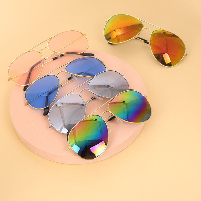 Aviator Sunglasses for Women, Womens Aviator Sunglasses with Metal Frame