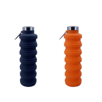Collapsible Water Bottle for Women, Silicone Reusable Water Bottle