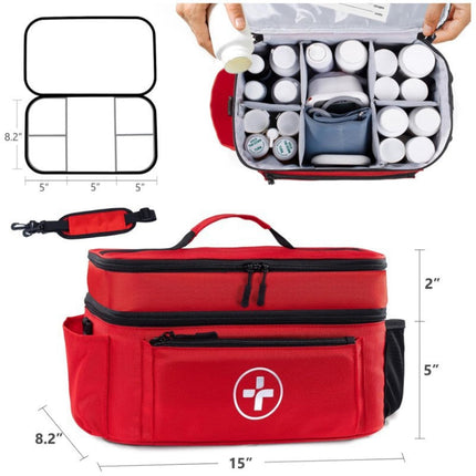 Medical Bags, Emergency Bag with Shoulder Strap – image 4