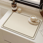 Silicone Dish Drying Mat for Kitchen Counter, Heat Resistant Silicone Mat, Non Slip Mat for Countertop Protection