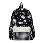 School Backpacks with Cat Design, Water Resistant Laptop Backpack with Side Pockets, Cat Backpack Book Bag, Rucksack