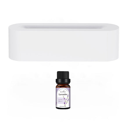 Flame Aroma Diffuser with 7-Color LED Light & Ultrasonic Humidification | Quiet Aromatherapy for Home and Office