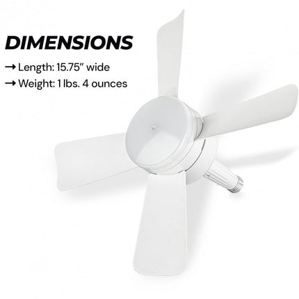 Remote-Controlled LED Ceiling Fan Light with Adjustable Brightness | Wireless Design for Easy Installation and Comfort