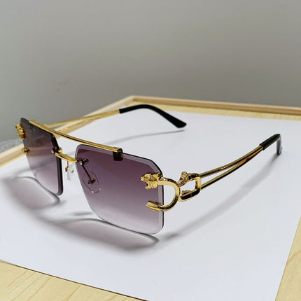 Tinted Luxury Sunglasses with Statement Design – image 8