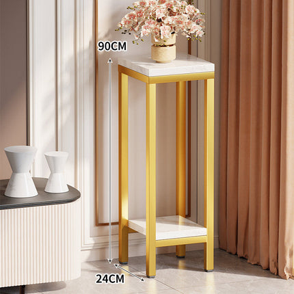 Plant Stand Indoor, Small Side Table for Living Room – image 9