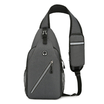 Men's Crossbody Bag with Multiple Compartments | Durable Oxford Cloth Design for Travel and Daily Use