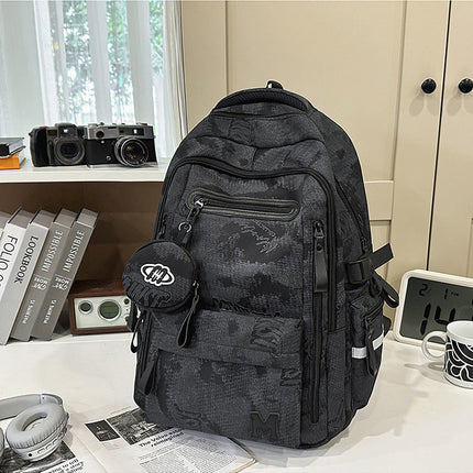 School Backpacks, Large Capacity Laptop Backpack for Work and Class, Multi Pocket Book Bag with Padded Back, Rucksack