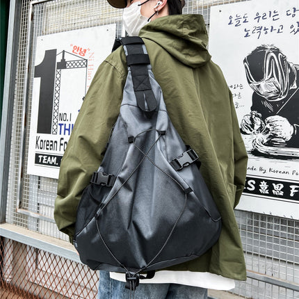 Sporty Sling Backpack with Adjustable Straps, Crossbody Bag for Sports and Travel