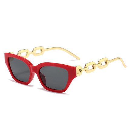 Luxury Sunglasses with Chain Frame – image 7