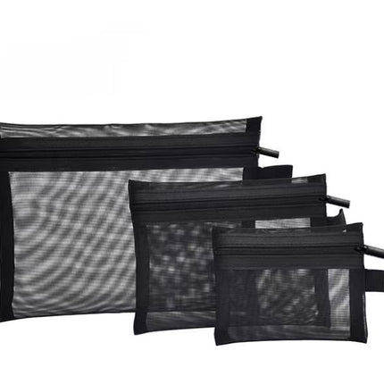 Makeup Bag, Mesh Zipper Pouches in Various Sizes – image 7