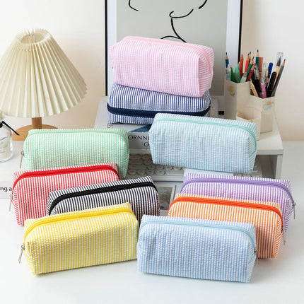 Pencil Case with Zipper, Large Capacity Pencil Pouch