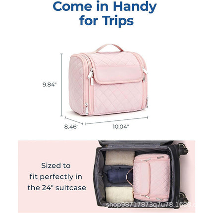 Makeup Bags, Cosmetic Bag with Hanging Hook – image 4
