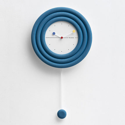 Nordic Light Luxury Wall Clock with Silent Movement | Modern Minimalist Design for Home Décor