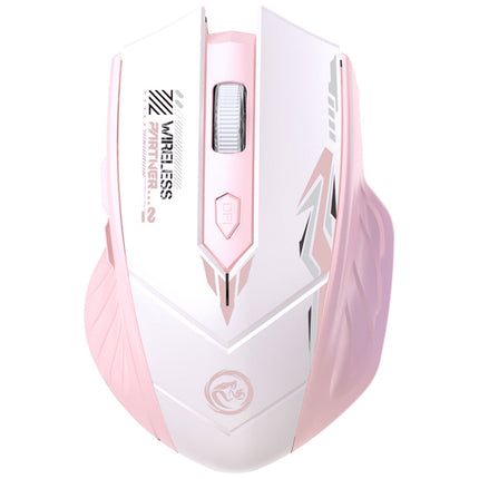 Wireless Gaming Mouse, Ergonomic Wireless Mouse with RGB Lighting and Adjustable DPI