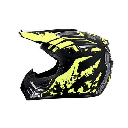 Dirt Bike Helmet, Motocross Helmet with Reinforced Chin Guard for Off Road – image 43