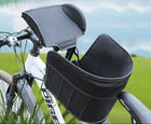 Pet Carrier for Bike with Mesh Sides, Dog Bike Basket with Quick Release Mount, Bike Dog Carrier for Small Dogs and Cats