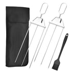 2 Fork Oxford Fabric Bag Brush