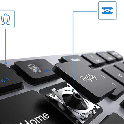 Wireless Numeric Keypad, Number Pad for Laptop and Desktop, Low Profile Numpad for Data Entry, Computer Accessories