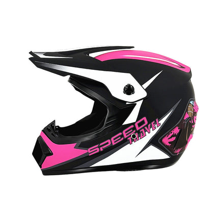 Dirt Bike Helmet, Full Face Motorcycle Helmet with Visor – image 50