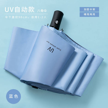 UV Umbrella for Sun and Rain, Folding Compact Umbrella for Travel – image 16